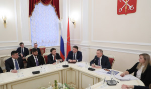 Врио губернатора Петербурга напутствовал финалистов «Лидеров России»