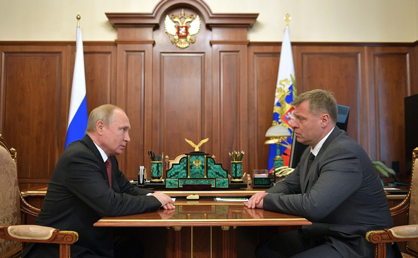 Президент назначил врио губернатора Астраханской области