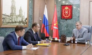 Губернатор Тульской области провел встречу с победителем «Лидеров России» в роли наставника