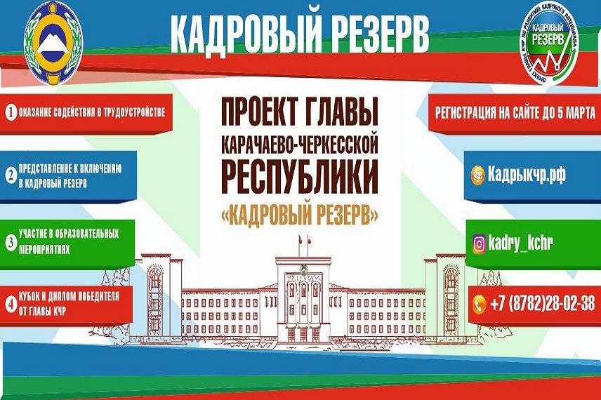 В Карачаево-Черкесии определили финалистов конкурса «Кадровый резерв»