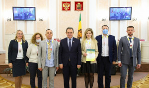В парламенте Пензенской области чествовали победителей и призеров Спартакиады госслужащих