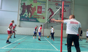 Госслужащие Чувашии участвовали в соревнованиях по волейболу в рамках спартакиады