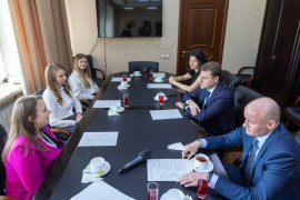 На&nbsp;Сахалине прошла встреча главы Минвостокразвития с&nbsp;выпускниками программы &laquo;Муравьёв-Амурский 2030&raquo;
