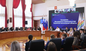 Участники Молодежного правительства ЕАО представили инициативы по развитию региона